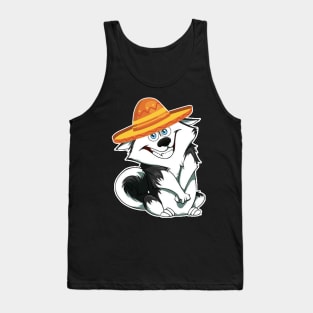 Cute dog alaska mexico cinco de mayo Tank Top